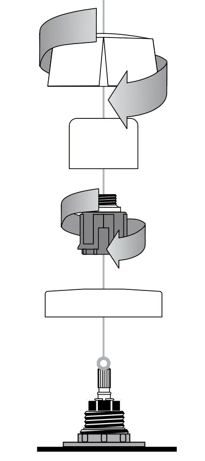 Instruções de instalação de registro Fabrimar