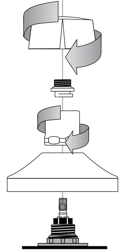 Instruções de instalação de registro Fabrimar