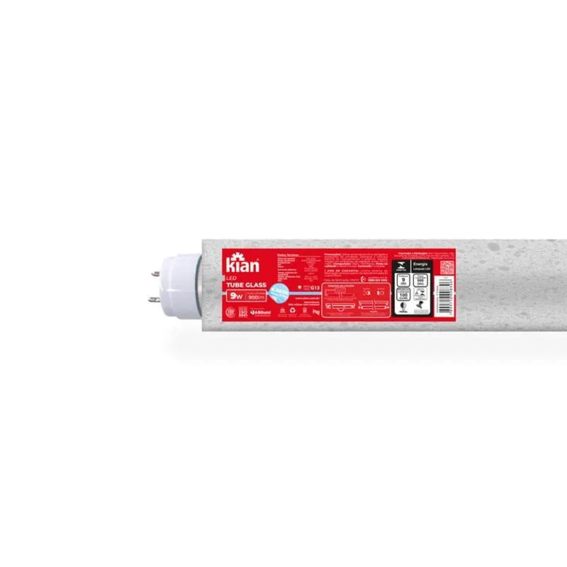 Lâmpada Led Tubular 09W Bivolt Kian