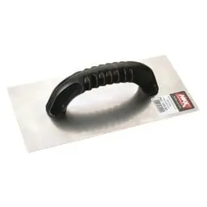 Desempenadeira De Aco Lisa 12X25 Cabo Plastico Max