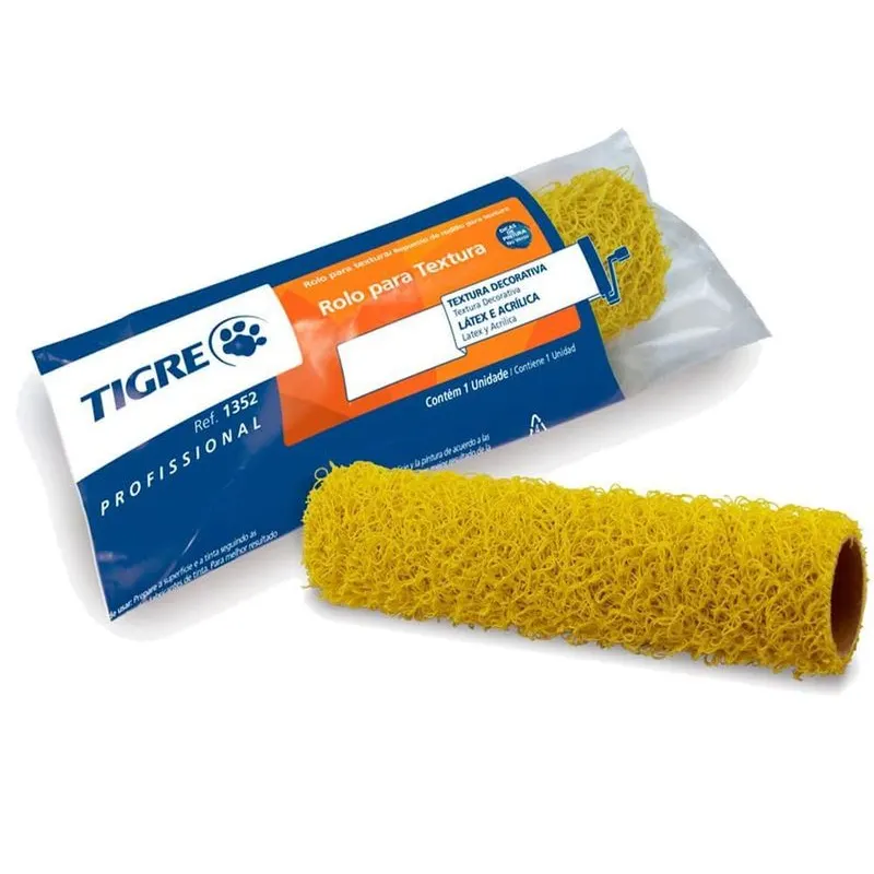 Rolo Para Textura Média 1352 23CM Tigre