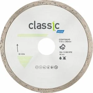 Disco de Corte Diamantado Classic Continuo Norton