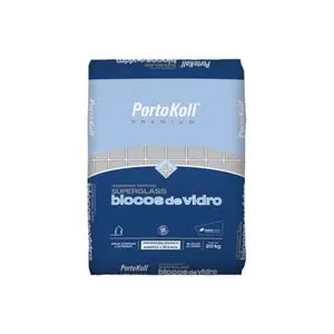Argamassa Colante Glass Bloco Vidro PortoKoll