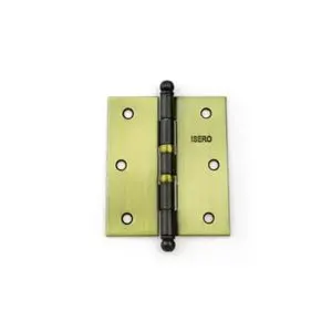 Dobradiça em Ferro Colonial com Anel 3x2.1/2" Isero