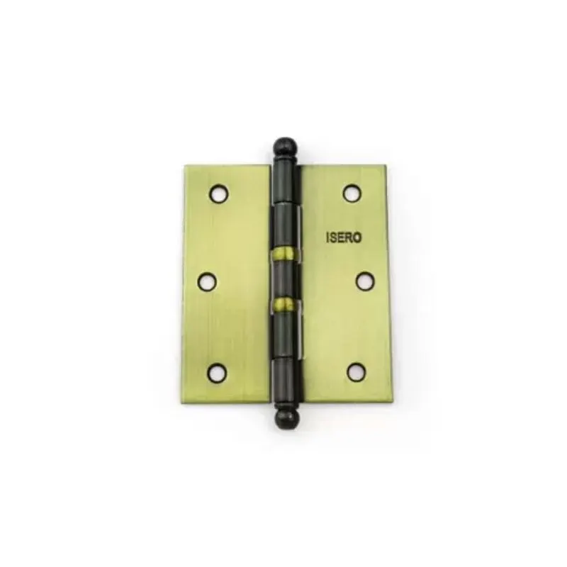 Dobradiça em Ferro Colonial com Anel 3x2.1/2" Isero