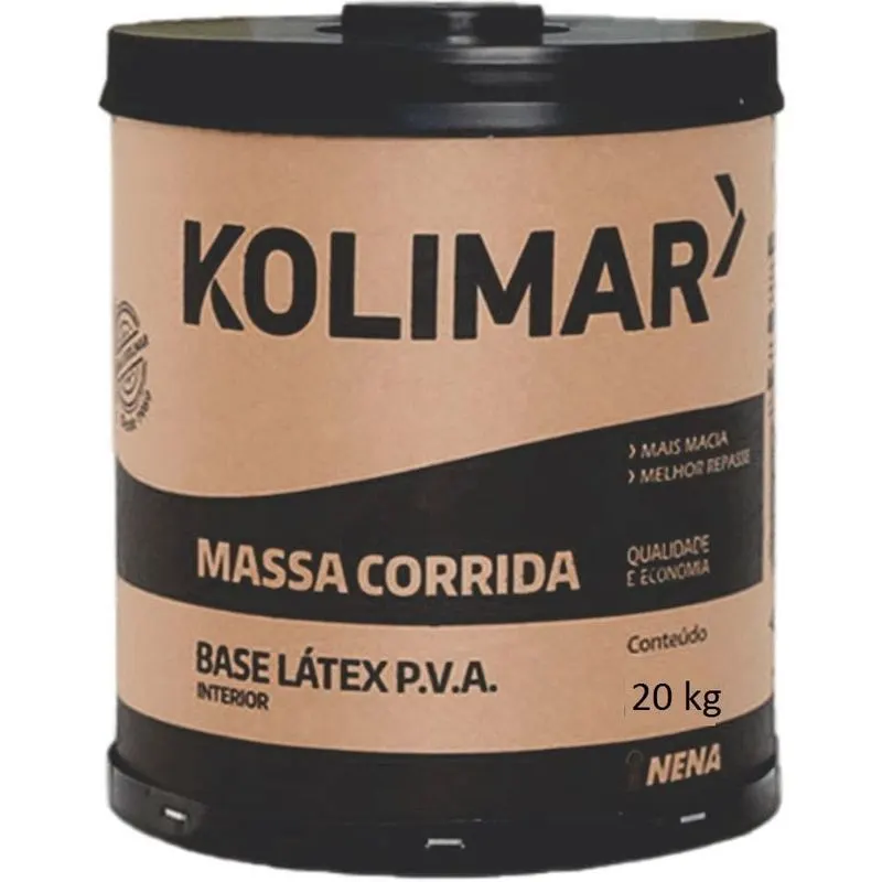 Massa PVA Barrica 20KG Kolimar