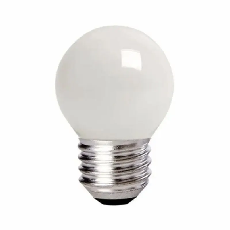 Lâmpada Bolinha Leitosa E27 15W/127W Kian