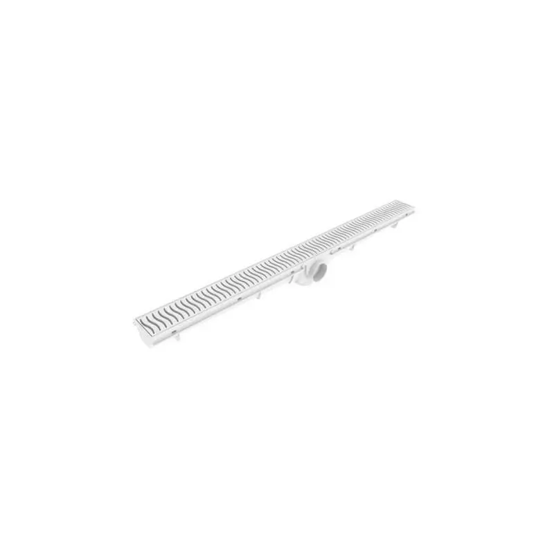 Ralo Linear 70CM Flat com Grelha Branca TIGRE