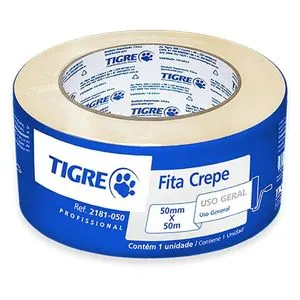 Fita Crepe 48MMX50MT Tigre