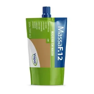 Massa F12 Castanho 200GR Viapol