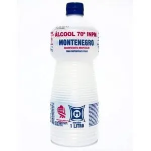 Álcool Montenegro 70º 1LT