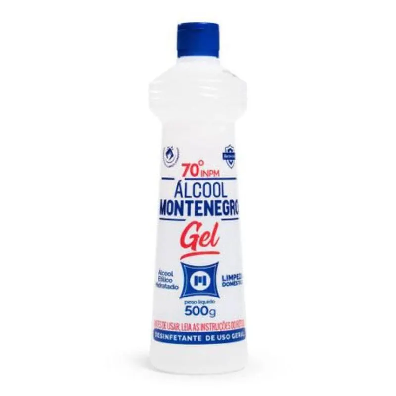 Álcool Gel Montenegro 70º 500GR