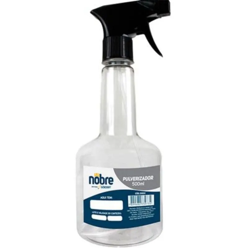 Pulverizador Plástico 500ML Nobre Cristal