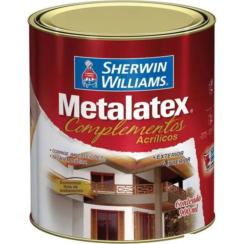 Massa Acrílica 1/4 Branca Metalatex