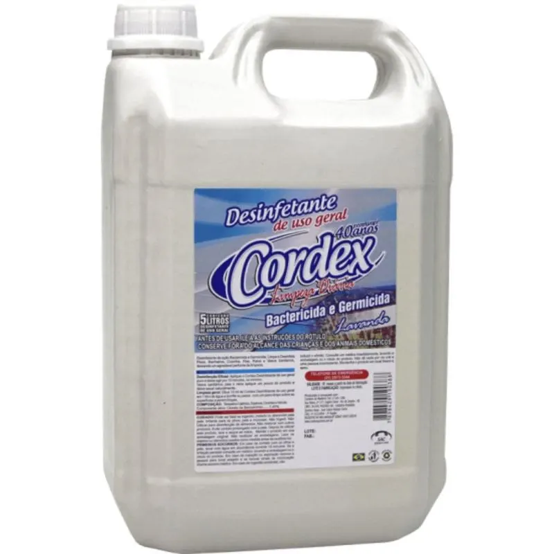 Desinfetante Lavanda Cordex 5LT