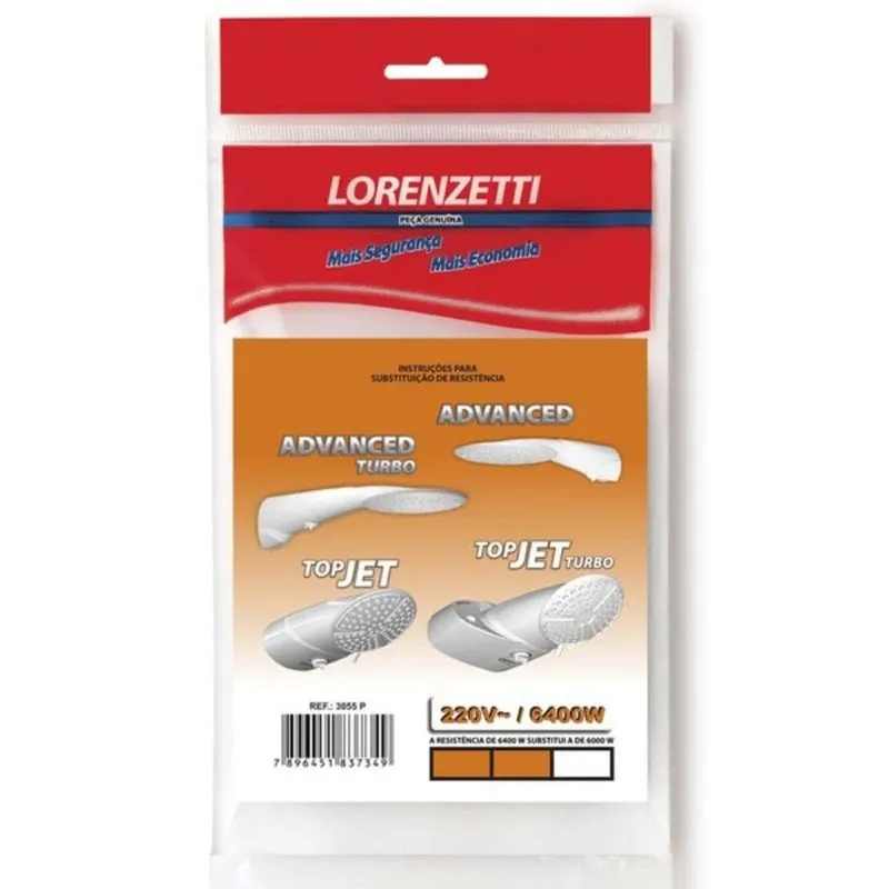 Resistência Advanced 220V 3055P 6400W LORENZETTI