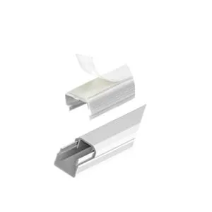 Canaleta Com Fita 10X10X2MT Branca Ilumi