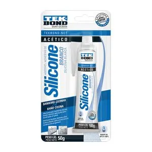 Silicone 50GR Branco Tekbond