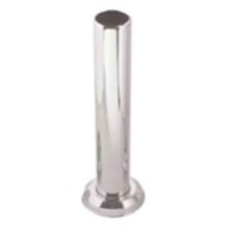 Tubo de Ligação Bacia Fixo 25CM Cromado Hidropal