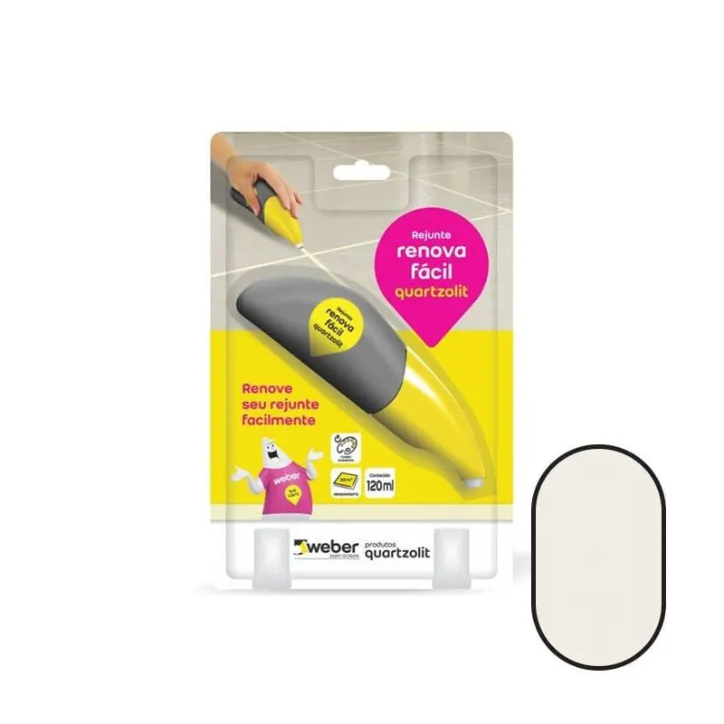 Rejunte Renova Fácil Branco 120ml Quartzolit