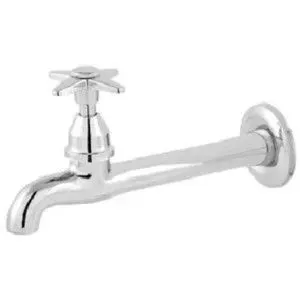 Torneira Parede para Cozinha Fixa 1158 C23 Cromada Hidropal