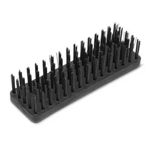 Escova De Aco Pvc Sem Cabo 170X50Mm Roma