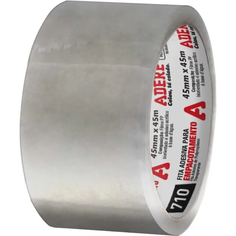 Fita para Empacotamento 45X40MT Transparente Adere