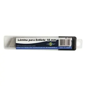 Lâmina para Estilete 18MM Brasfort