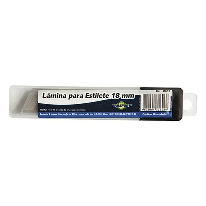 Lâmina para Estilete 18MM Brasfort