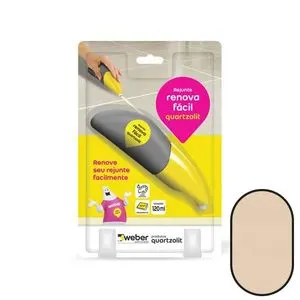 Rejunte Renova Fácil Bege 120ML Quartzolit