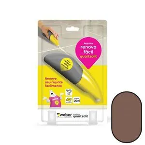 Rejunte Renova Fácil Marrom Café 120ML Quartzolit