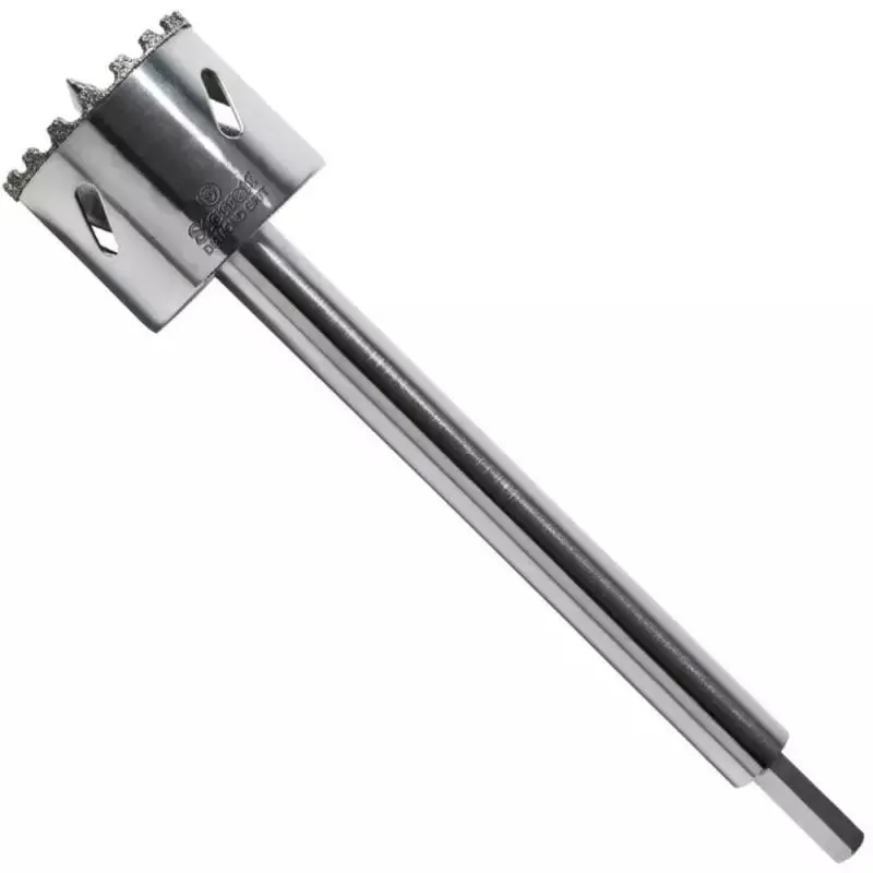 Serra Copo Diamantada 45MM Starrett com Haste de 45MM