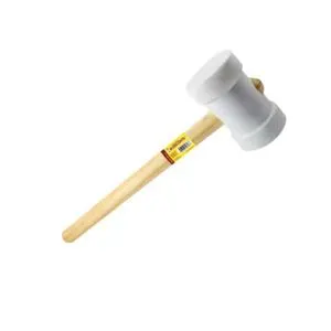 Martelo de Boracha Branco 40MM Bomcorte