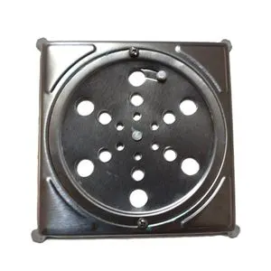 Grelha Inox com Caixilho 15X15CM Polinox