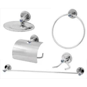Kit para Banheiro Metal 5 Peças 3315 Metrox