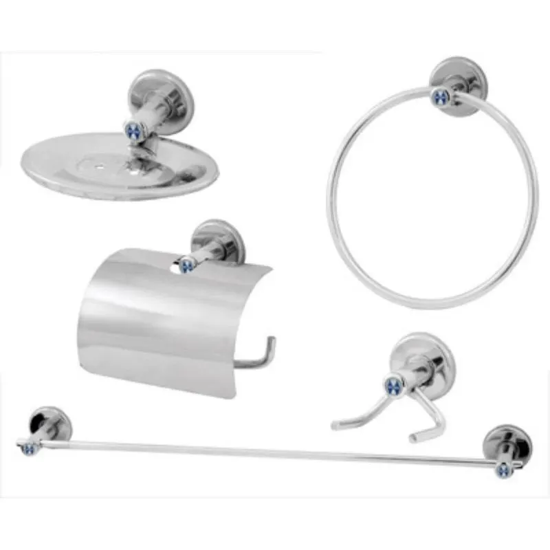 Kit para Banheiro Metal 5 Peças 3315 Metrox