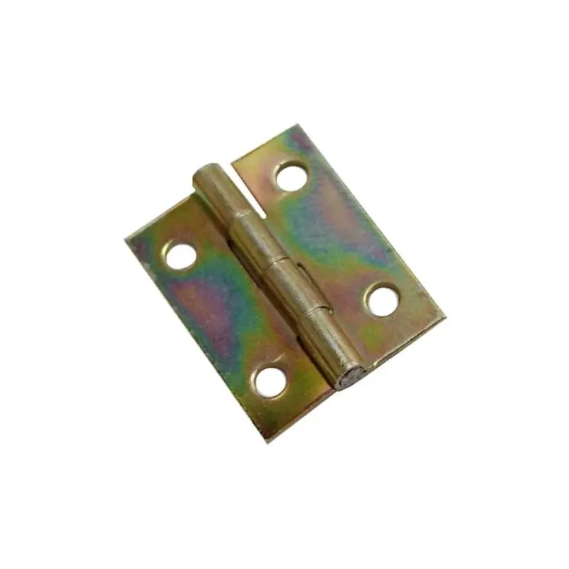 Dobradiça Bicromatizada 3/4" com 2 Unidades