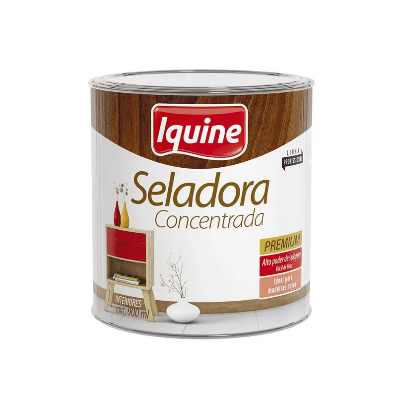 Seladora para Madeira 900ML 1/4 Iquine Acabamento Incolor