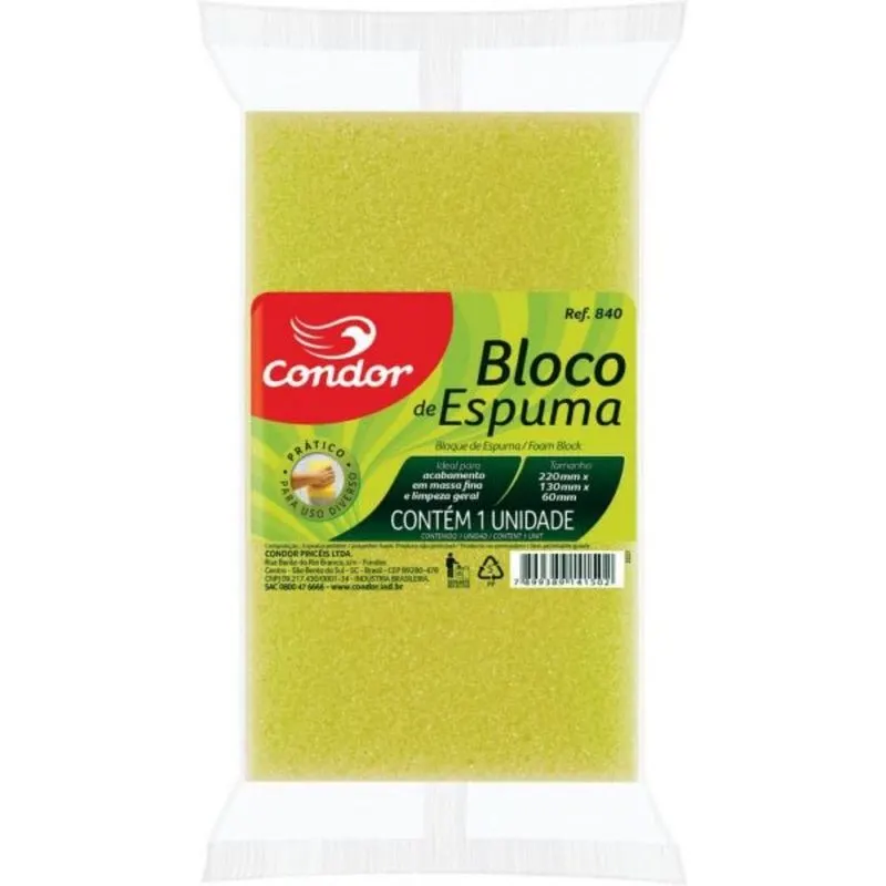Bloco de Espuma Polieter 97610 Condor