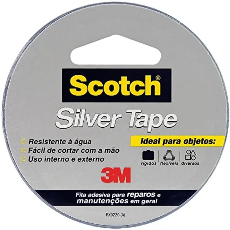 Fita Silvertape 3M 45MMX5MT Multiuso