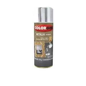 Tinta Spray Metálico Cromado 350ML 051 Colorgin