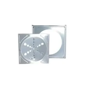 Grelha Inox com Caixilho 15X15CM Leao