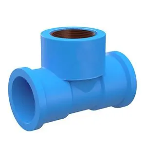 Te Azul com Bucha de Latão 25X1/2 Tigre