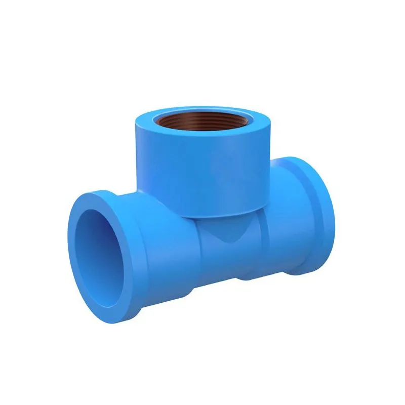 Te Azul com Bucha de Latão 25X1/2 Tigre