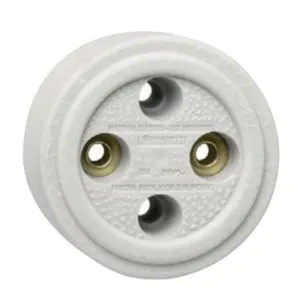 Tomada Porcelana 2P 20A 1715 Lorenzetti
