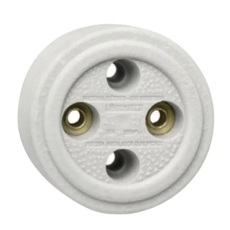 Tomada Porcelana 2P 20A 1715 Lorenzetti