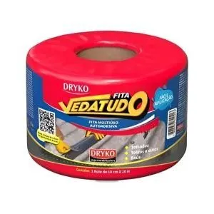 Manta De Aluminio 10 Cm Rolo 10 M Dryco