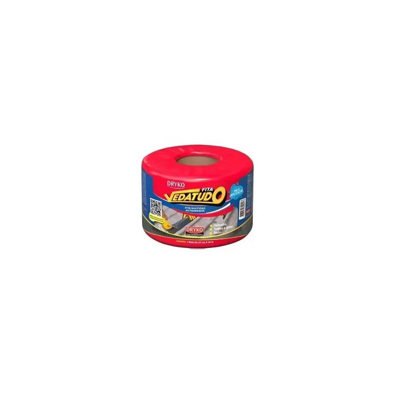 Manta De Aluminio 10 Cm Rolo 10 M Dryco