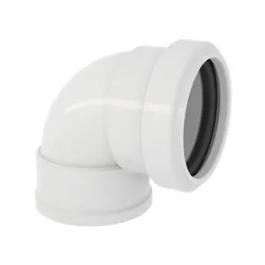 Joelho para Esgoto 90° 40MM com Anel Tigre
