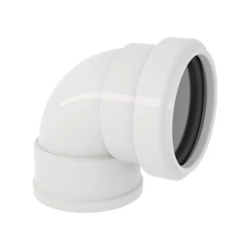Joelho para Esgoto 90° 40MM com Anel Tigre